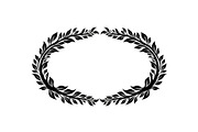 Nature Wreath Frame Vector Bundle, an Illustration by jahid234 (Thumbnail 34 of 51)