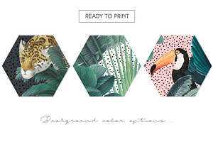 Royal Palms - Luxury Print