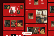 Figma Portfolio Website Template, a Landing Page Template by andrisetiawannn (Thumbnail 4 of 7)