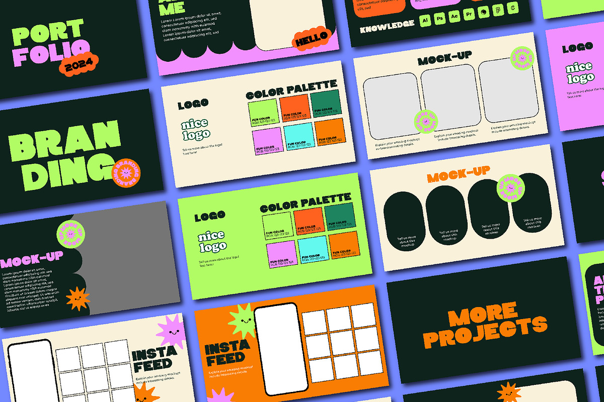 Bold Portfolio Template 1 - 2024, a Presentation Template by othersbyalex (Photo 4 of 10)