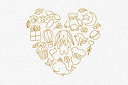 Baby Shower Collection, a Decorative Illustration by Chelovector (Thumbnail 5 of 5)