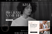 Website for Coaches Wix Template, a Branding & Logo Template by JOA CREATIVE LAB (Thumbnail 1 of 3)