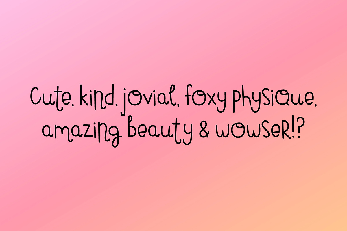 Noted Font, a Handwritten Font by Miss Tiina (Photo 3 of 5)