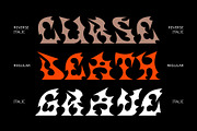 CS Redmont – Black Metal Font, a Blackletter Font by Craft Supply Co. (Thumbnail 4 of 8)