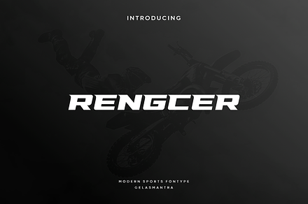 Rengcer, a Font by garismantra
