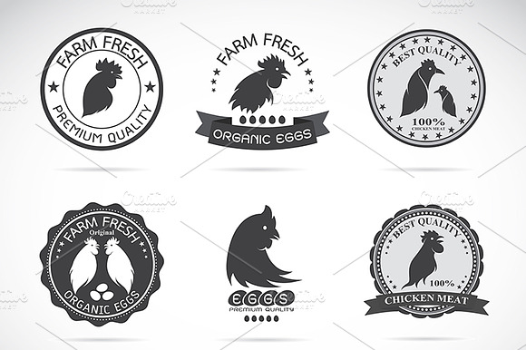 Chicken And Eggs Labels