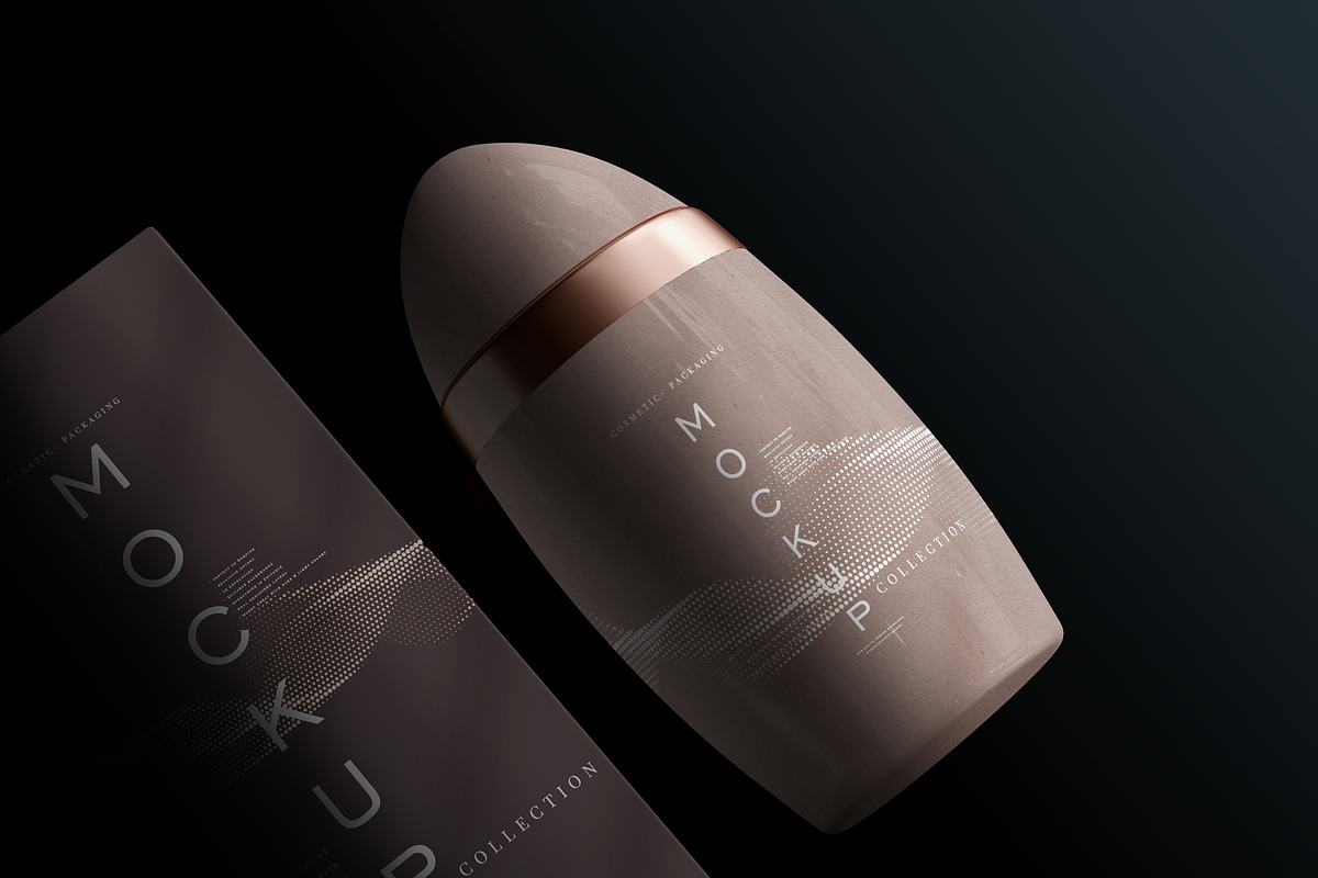 390+ Cosmetic Branding Mockup Scenes, a Cups & Container Mockup by pmvch (Photo 126 of 367)