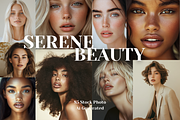 Serene Woman Beauty Stock Photo, a Beauty & Fashion Photo by MarkoPresets (Thumbnail 1 of 7)