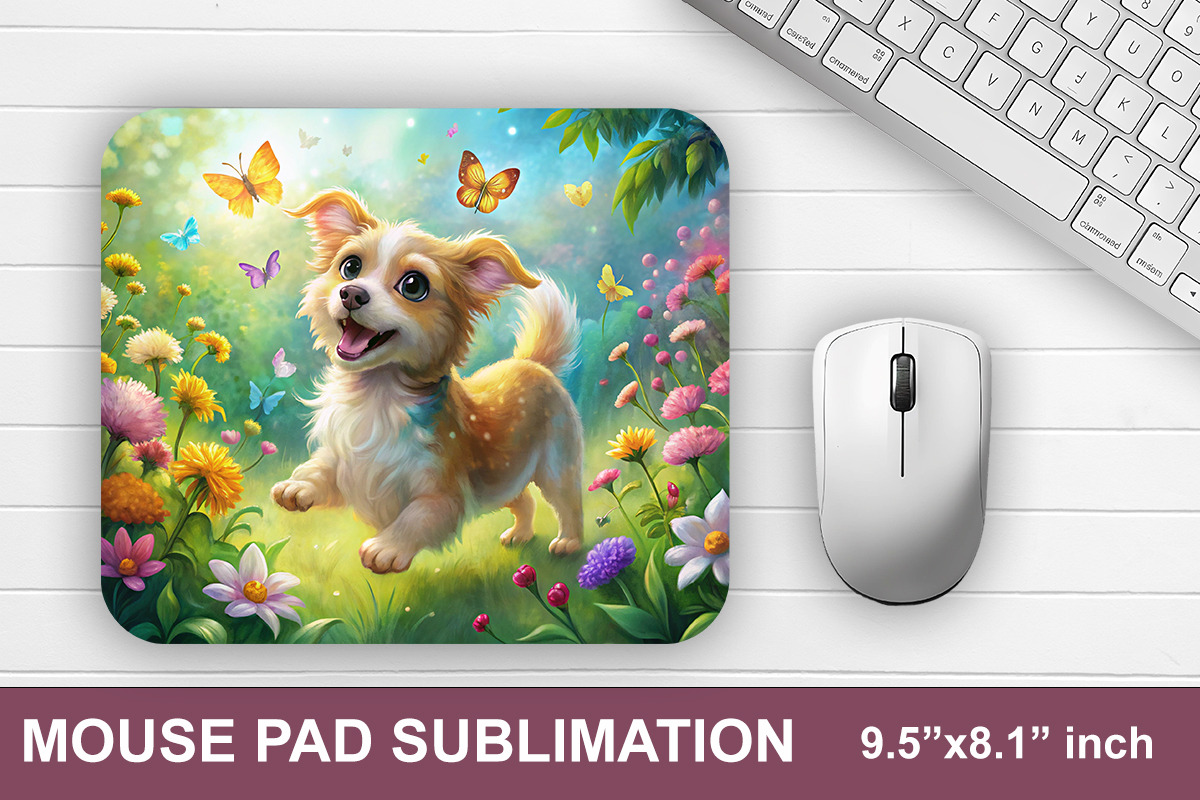 Cute Dog Mouse Pad Bundle, a Graphic by crative8112 (Photo 7 of 13)