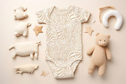 Creamy Zebra, a Wallpaper Graphic by MalyskaStudio (Thumbnail 3 of 12)