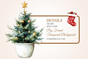 Cozy Christmas Clipart, a Seasonal Illustration by Housui Patterns (Thumbnail 2 of 14)