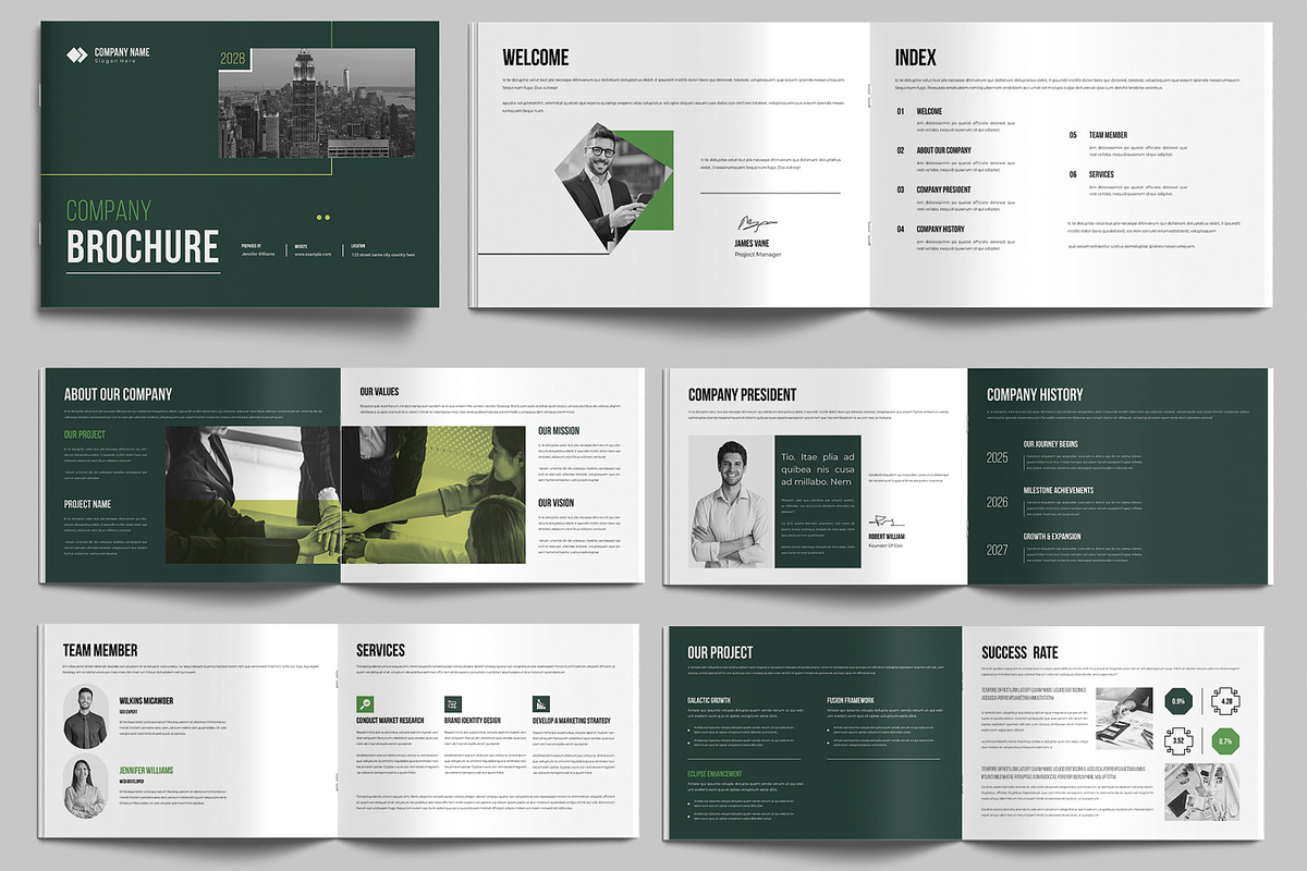 Company Brochure Landscape Design