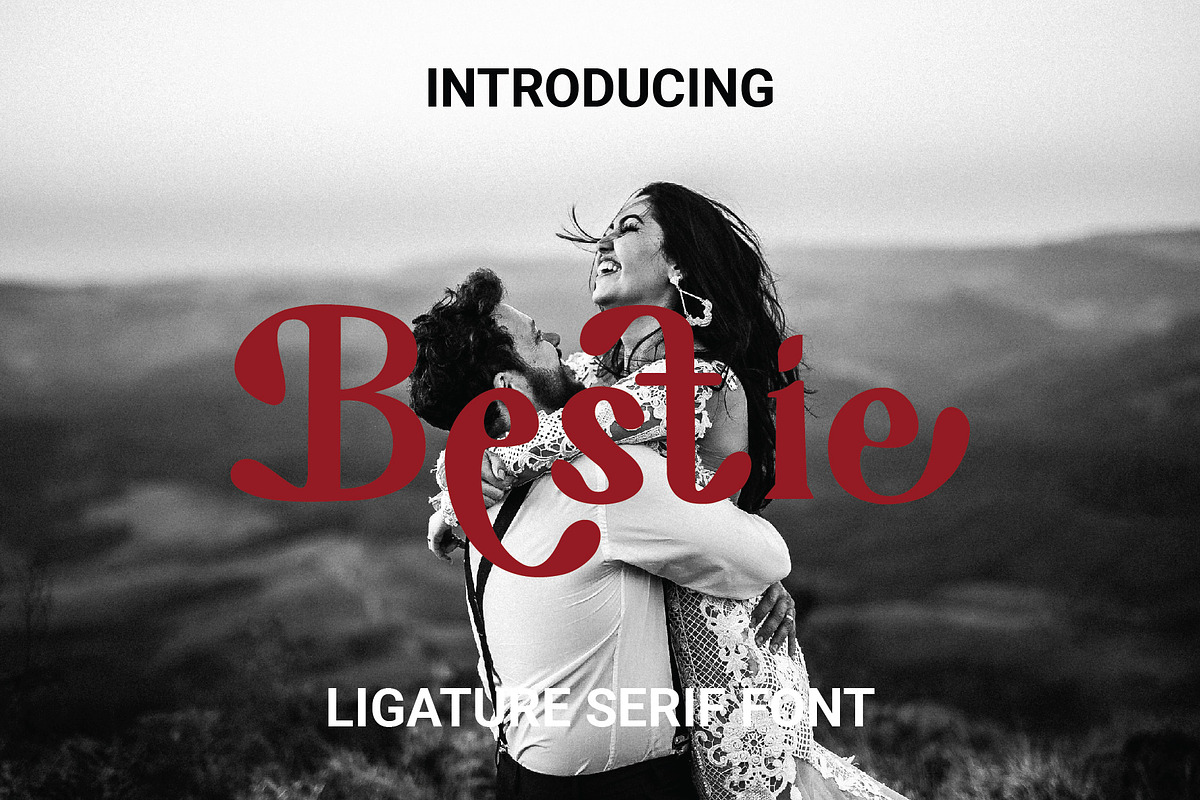 Bestie, a Serif Font by WisnoetypeCo (Photo 1 of 9)