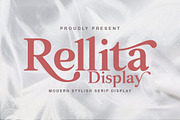 Rellita Display, a Serif Font by Gatype (Thumbnail 1 of 11)