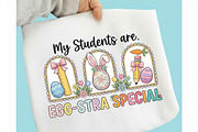 Happy Easter Png, Preppy Bunny Png, a Seasonal Illustration by Designking (Thumbnail 1 of 6)