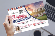 Real Estate Memorial Day Postcard, a Card Template by CreativeVinesStore (Thumbnail 2 of 6)