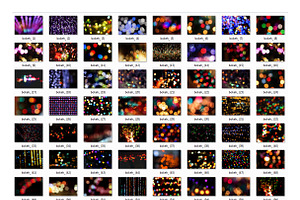 85 Bokeh Photo Overlays