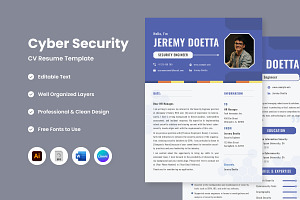 CV Resume Cyber Security V2