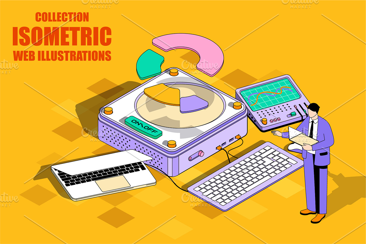 Isometric Web Concepts, a Templates & Theme by alexdndz (Photo 1 of 21)