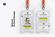 Student ID Card Template – Vol 07, a Stationery Template by graphix_shiv (Thumbnail 1 of 2)