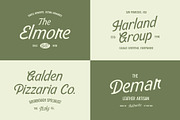 SFC Country Fairway, a Script Font by Skilline Supply Co. (Thumbnail 7 of 11)