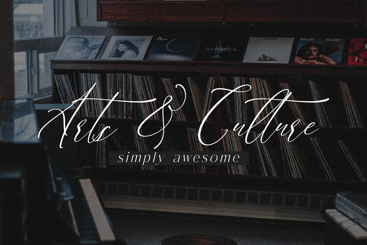 Scarlet Flettcher Elegant Calligraph, a Script Font by Storytype Studio (Photo 5 of 14)