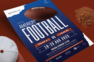 American Football Flyer, a Flyer Template by Aarley Kaiven