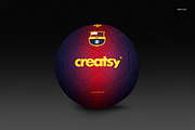 Soccer Ball Mockup Set, a Product Mockup by Creatsy (Thumbnail 2 of 7)