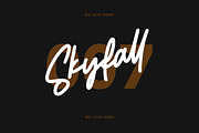 Whatfords - Monoline Script Font, a Script Font by AQR Studio (Thumbnail 3 of 11)