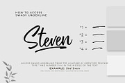 Monttee - A Modern Script, a Script Font by khurasan (Thumbnail 6 of 7)