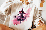 Watercolor Halloween Clipart Bundle, a Seasonal Illustration by Creative Arslan (Thumbnail 6 of 11)