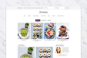 Meringue Theme // Genesis Theme
