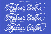 Simphoni Cloffer, a Script Font by IM Studio (Thumbnail 8 of 11)