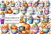 Halloween Drinks Cuties Clipart, an Illustration by Designworld (Thumbnail 1 of 5)