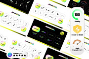 Arrows Pack Canva Templates, a Social Media Template by Virall (Thumbnail 2 of 10)