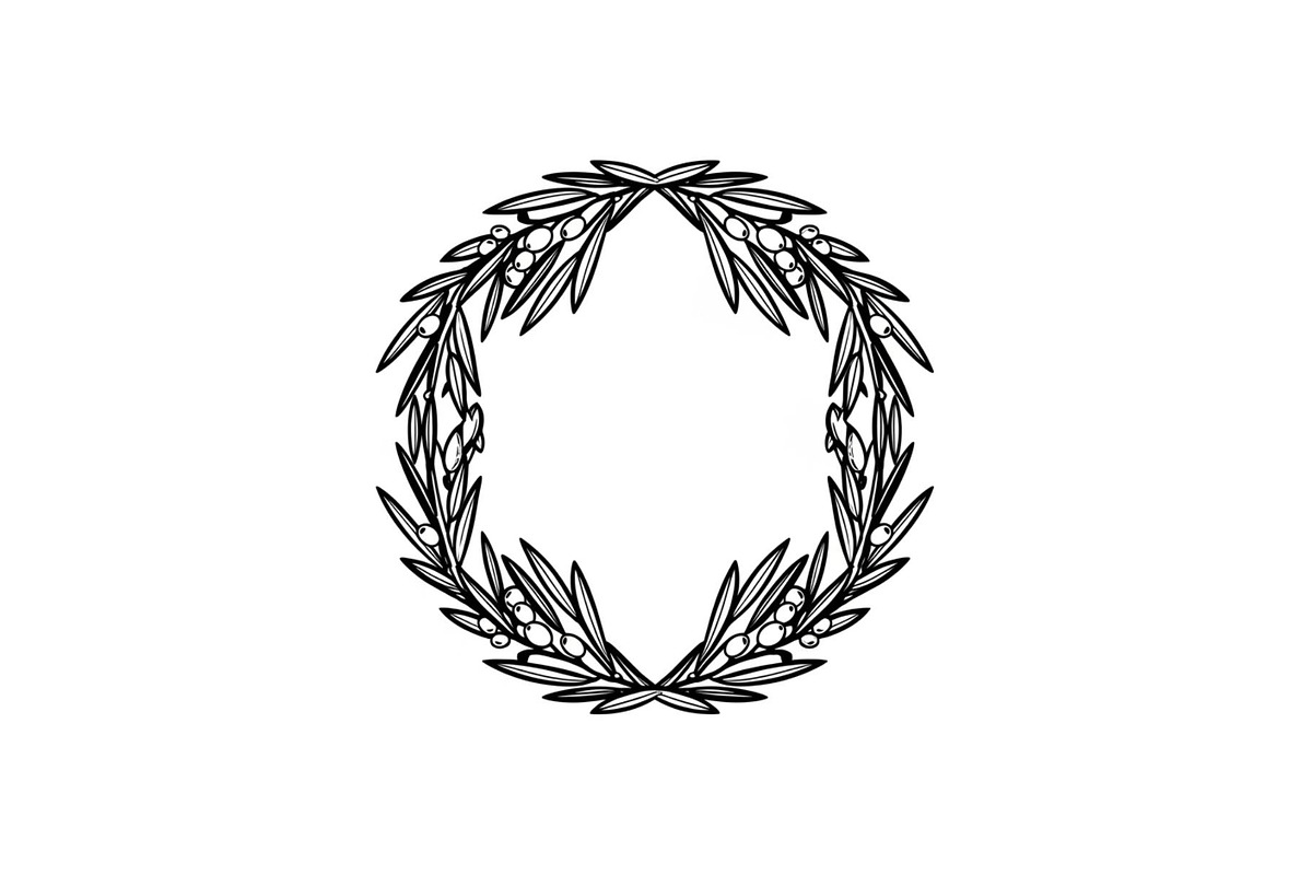 Floral Wreath Circle SVG Bundle, an Illustration by Creativeshirt (Photo 38 of 51)
