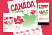 Canada Day Flyer Set, a Flyer Template by Annora Studio (Thumbnail 2 of 6)