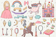 Princess Castle, an Illustration by clipick (Thumbnail 2 of 5)