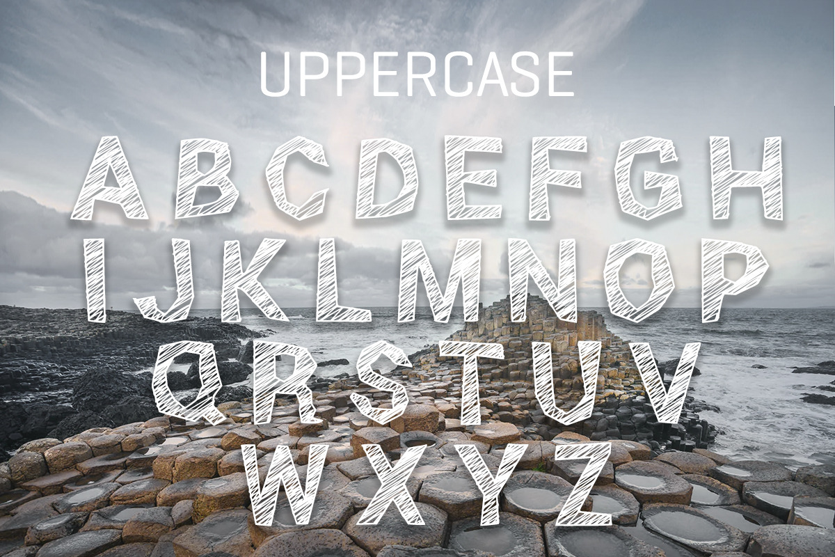 Sketch Pad Font, a Font by Actual Pixel (Photo 5 of 8)