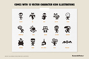 Spooky Halloween Characters, a Seasonal Illustration by Komet & Flicker (Thumbnail 3 of 6)