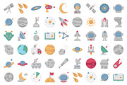 Space Icons Pack – Minimal & Modern, an Icon by Vector Portal (Thumbnail 2 of 5)