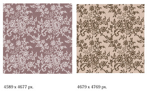 Romantic Lace Seamless Pattern.