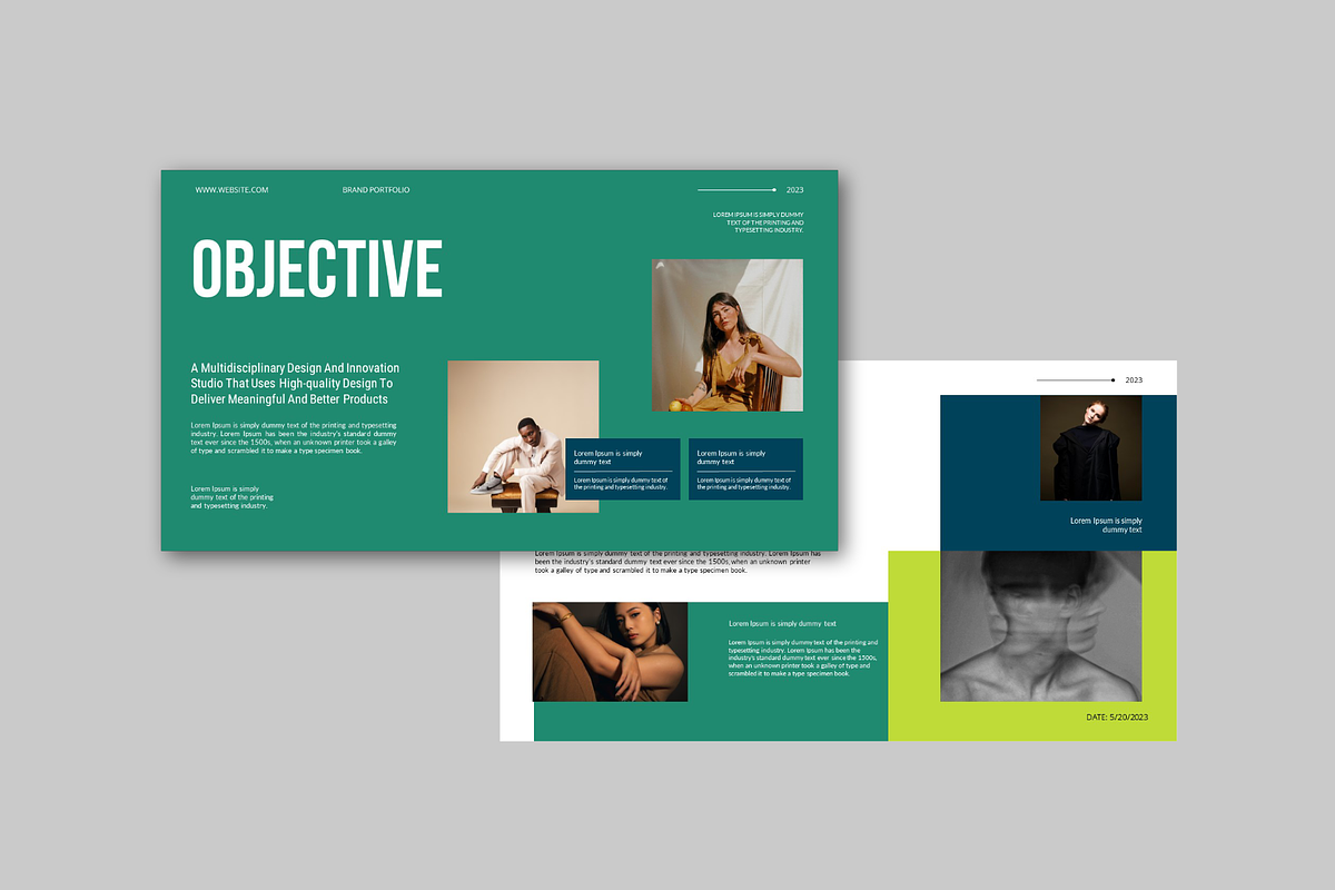 Brand Portfolio Presentation, a Presentation Template by Spesifikstd (Photo 4 of 10)