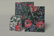 Patterns Pomegranate, a Texture Illustration by PASHKOVA (Thumbnail 7 of 19)