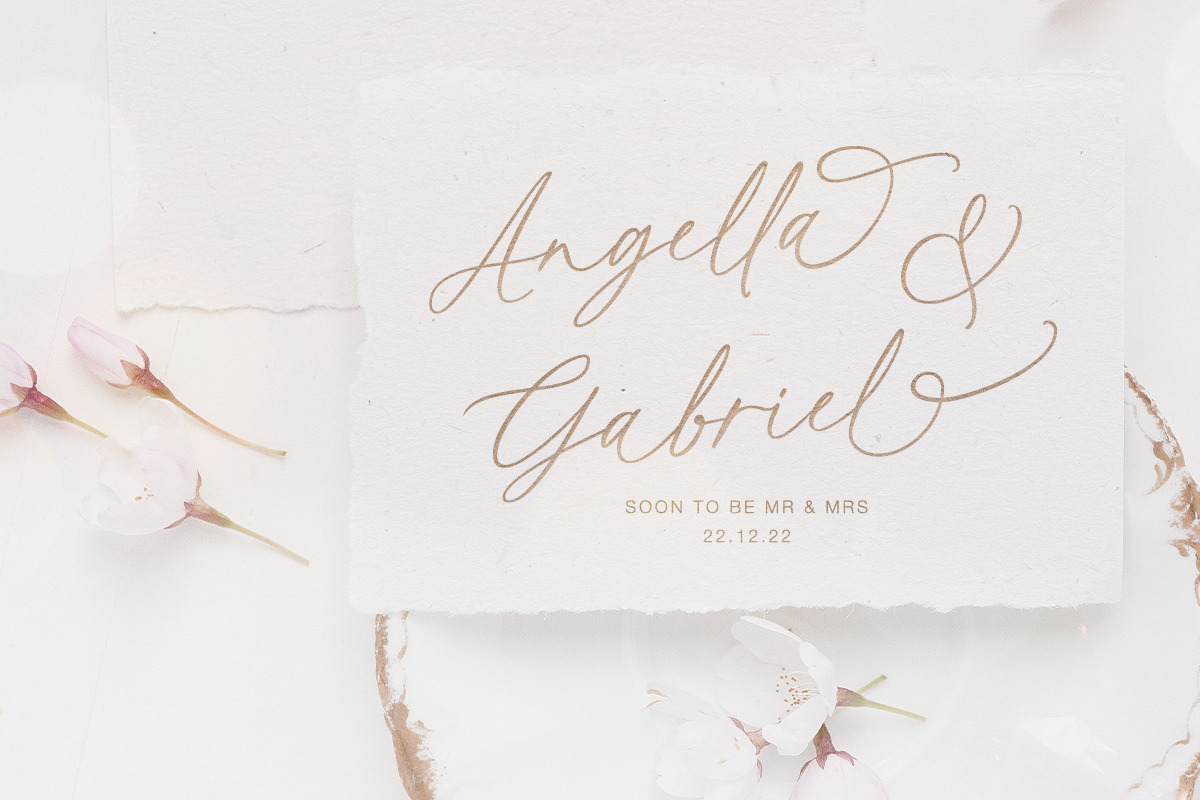 Adore Stacy - Beautiful Love Script, a Script Font by Bale Type (Photo 3 of 9)