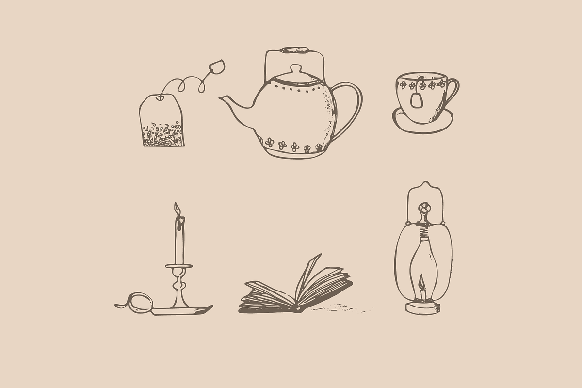 Tea Lovers Illustrations, an Illustration by naima.design (Photo 3 of 7)