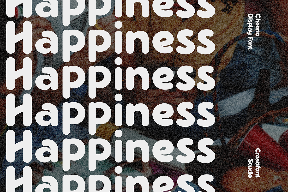 CF Cheerio - Playful Sans Serif, a Sans Serif Font by Indotype Foundry (Photo 10 of 10)