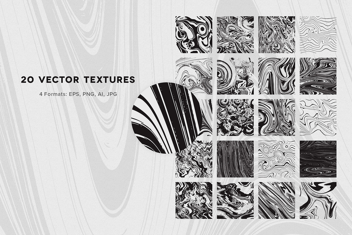 WARPED | 20 Vector Texture Pack, a Texture Graphic by joecavazos.com (Photo 2 of 4)