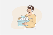 Customer Service Illustration, an Object Graphic by Jump Studio (Thumbnail 11 of 12)