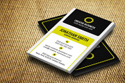 Modern Corporate Business Card CM019, a Business Card Template by annozio (Thumbnail 2 of 4)